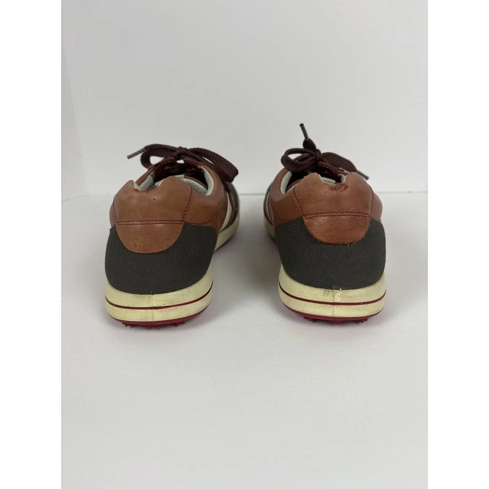 Men's Ecco Hydro Max Golf Shoes US 11.5. Brown tone.